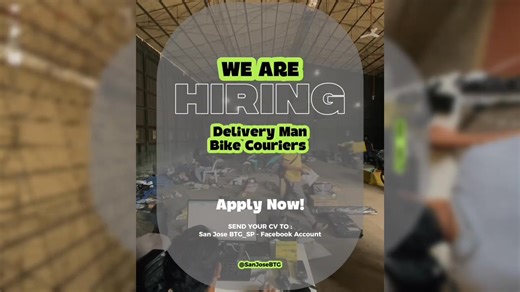 🚨 FLASH EXPRESS SAN JOSE BRANCH IS HIRING!🚨 We’re looking for Motorcycle Couriers to join our growing team! ✅ One-Day Hiring Process – Start ASAP! ✅ Flexible options: 🔴Crowsourcing (CSC) - ₱15 starting rate per parcel up to 100.00 it depends on kilo/kg 🔴Individual Contractor (IC) – ₱18 starting rate per parcel 🔴 In-house Courier – Daily minimum wage commission incentives 📍 Warehouse Location: St. Luke Barangay Balagtasin, San Jose, Batangas - Flash Express Warehouse 📍 Delivery Area: CUENC