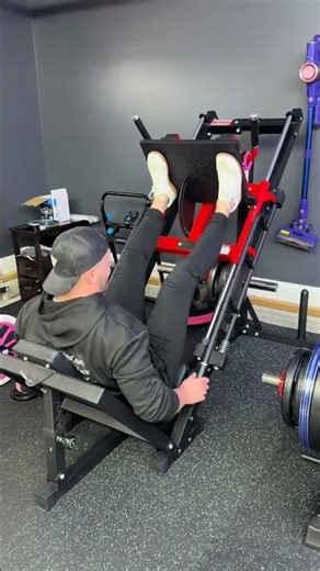 The RitFit Hack Squat & Leg Press Machine makes switching exercises instant — leg day has never been