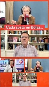 Susto en Bolsa #stockmarket #dinero #inversion #investing #money José Luis Cava Laura Blanco