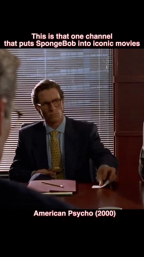 71K views · 17K reactions | American Starfish (2000) 什浪 #spongebob #americanpsycho #christianbale #patrickstar #moviememes #spongebobmemes | Movies With Spongebob | Facebook