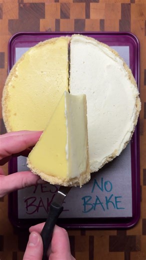 Baked vs No Bake Cheesecake