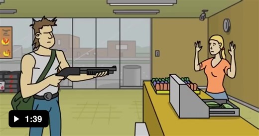 Robocop Terminator cop show - Video