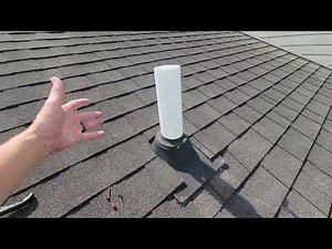 Roof leak below vent pipe