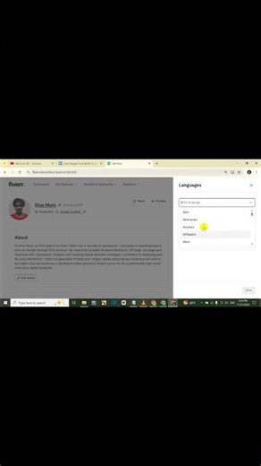 Fiverr Bangla Tutorial Part 6 | How to Add or Edit Client & Freelancer Profile on Fiverr [19]