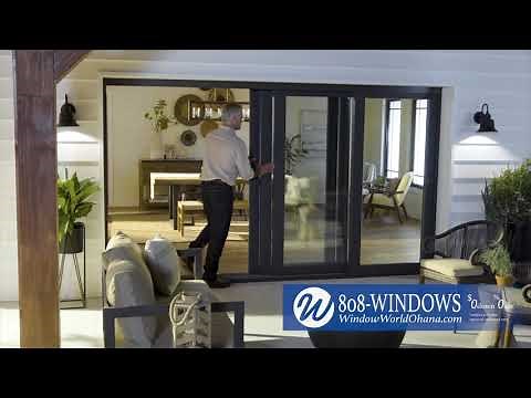 Window World of Oahu and Maui Patio Door