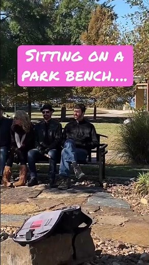 Sitting on a Park Bench….