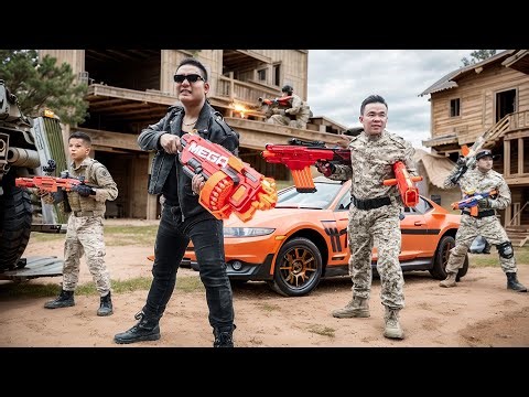 LTT Nerf War : SEAL X Faces The Whole Army In An Epic Nerf Guns Battle Movie Full