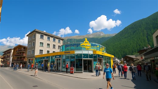 Gornergrat Bahn – Scenic Train Ride from Zermatt, Switzerland (4K)