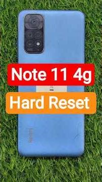 Redmi note 11 4g Hard Reset // Redmi note 11 Hard Reset // Xiaomi Redmi note 11 Hard Reset