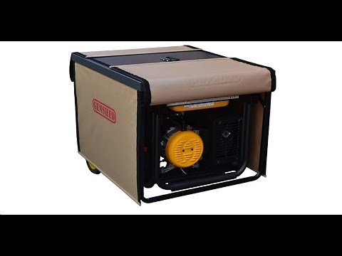 GENSHED Generator Shed With Metal Roof & Frame