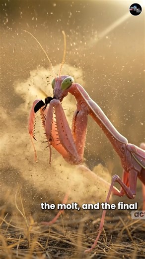 Meet the Pink Empusa: The Conehead Mantis That Hunts With Grace and Deception The conehead mantis, Empusa pennata, haunts the sunlit grasslands of Europe and the Mediterranean. With a head shaped like a spear and colors shifting from green to brown, even pink, it blends seamlessly into its world. Just 10 centimeters long, it lives a brief, patient life of hunting, molting, and creation. #Nature #Wildlife #Insects #Science #Earth | Amazing Science Facts