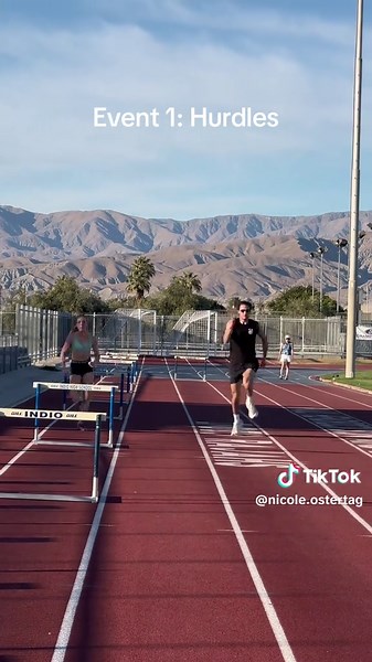Pre-Race Routine for Hurdles and Javelin Events