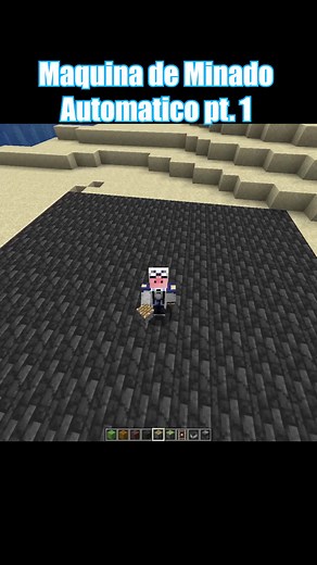 Máquina de Minado Automático en Minecraft