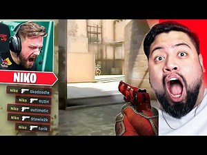 CS2 NOOBS react to NIKO (GREATEST RIFLER OF ALL TIME)