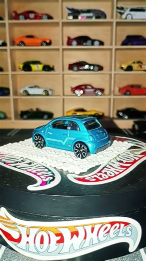 HOT WHEELS FIAT 500e RECOLOR✅