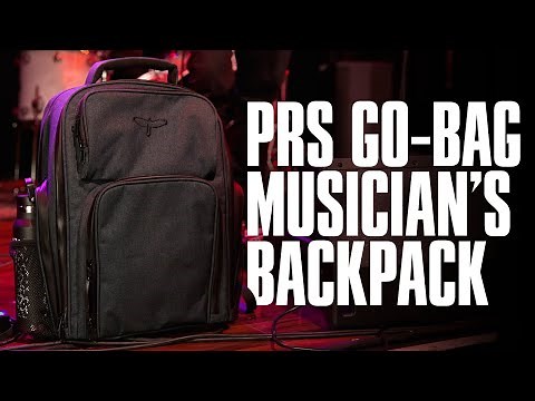 Introducing the PRS Go-Bag Musician's Backpack | PRS Guitars