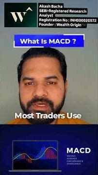 What Is MACD? | Most Used Indicator Explained in 60 Sec #macdindicator #nifty50 #stocks #money #love