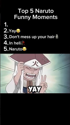 Top 5 Naruto Funny Moments 😂🔥