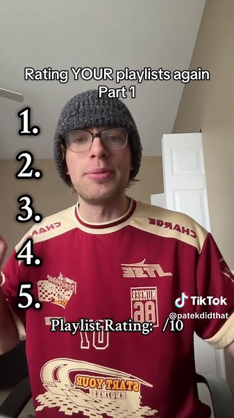 Rating your playlists again #playboicarti #philcollins #travisscott #lupefiasco #patekdidthat