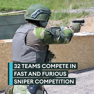Sniper teams from various countries competed in the Danish International Sniper Competition 🇩🇰 Thirty-two teams from 14 countries took part enhancing teamwork with Allies and partner nations 🎯 📺 Watch here 👇 | Forces News