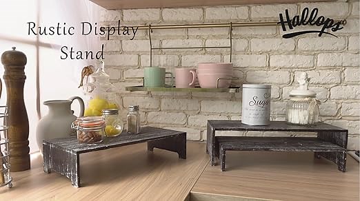 3 Stacking Tables - Rustic Farmhouse. Cupcakes, Retail