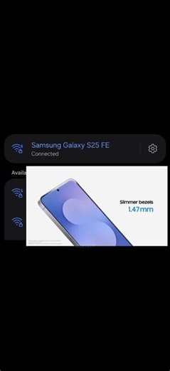 Samsung Galaxy S25 FE isnt just a smartphone its where performance meets affordability 👑 #samsung