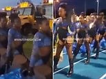 'High school cheerleaders' dressed in lingerie appear in video