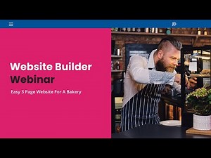 LEARN | Easy 3 Page Website for a Bakery