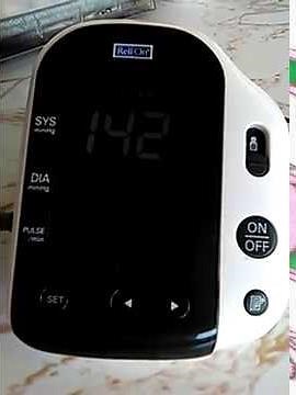 The relion blood pressure demonstration