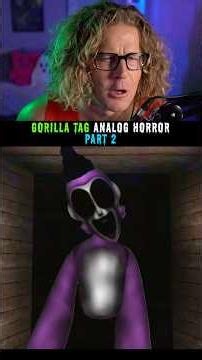 Gorilla tag (Analog Horror) #scary #horror #gorillatag #fyp #analoghorror