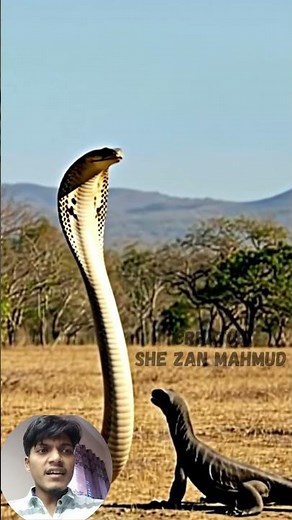 Komodo Dragon vs King Cobra | Moment Everything Changes | Survival in the Wild | By She Zan Mahmud