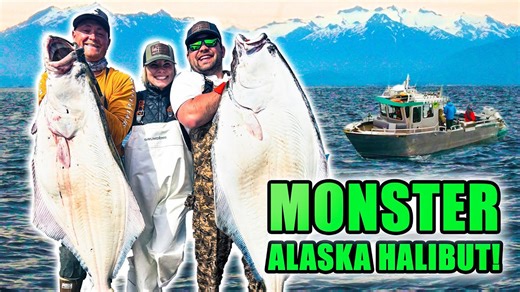 Battling a 200lb+ monster halibut in Alaska | Cast Alaska takeover
