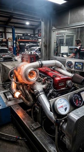 💥 Turbo Acceleration + Flame Burst. ASMR #asmr #industrialasmr #viralasmr