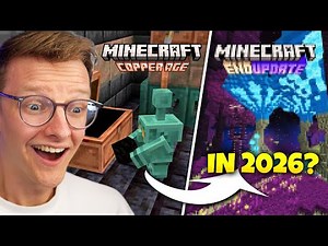 THE NEXT MINECRAFT UPDATE WILL BE ANNOUNCED SOON! 😍 END UPDATE IN 2026?