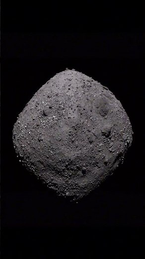 Epic footage of asteroid Bennu from NASA's mission, 320 million km away from home.