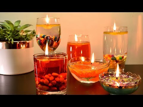 Water Candles | DIY Valentine Decoration Ideas | Floating Candles| DIY Easy Home Decor |