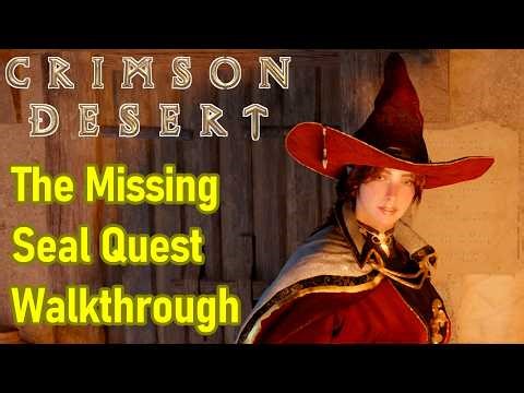 Crimson Desert The Missing Seal Walkthrough, Examine The House And Find The Witch Guide