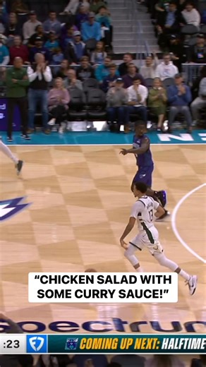 Charlotte Hornets announcer Eric Collins was LOVING this Tre Mann triple to beat the shot clock! 😂 MIL-CHA • LIVE on NBA League Pass Tap to Watch ➡️ https://www.nba.com/how-to-watch-game-redirect/0022500213?partnerRef=NBA&platform=Facebook&surface=Post | NBA