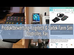Produktbewertung: Logitech G Saitek Farm Sim Controller, Farming Simulator Bundle bestehend aus Lenk