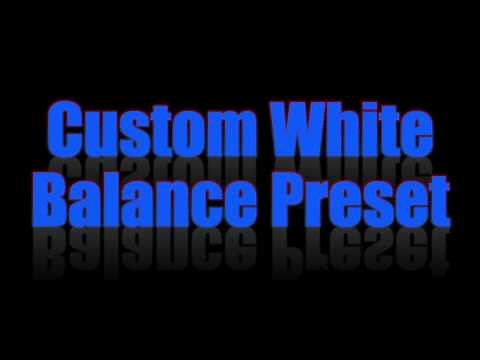 Nikon D750 Custom White Balance