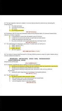 API 510 CLOSED BOOK Q&A