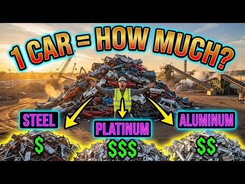 HOW OLD CARS ARE REBORN THROUGH ADVANCED RECYCLING