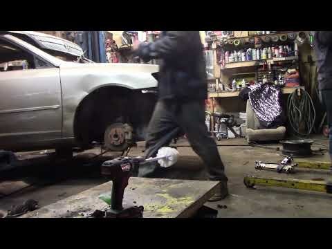Exploding struts, we need to get work done to this car we are so far behind