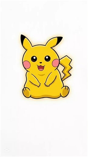 How to draw a Picachu | কীভাবে পিকাচু আঁকে #picachu #art