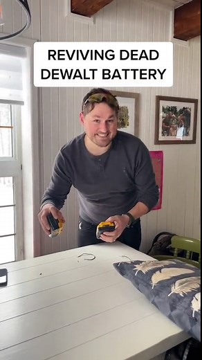 Reviving Dead Dewalt Battery with TikTok Hack
