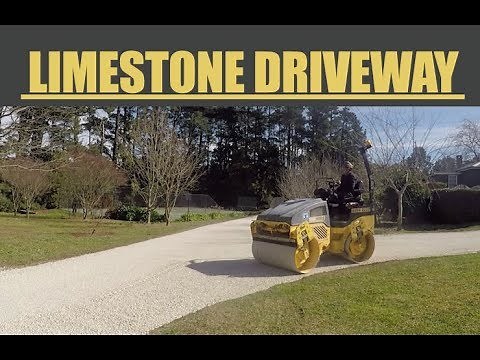 Limestone Driveway Resurface
