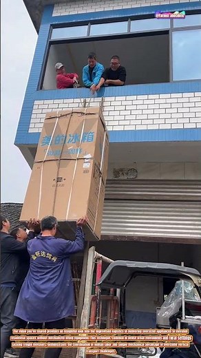 The Art of Manual Hoisting for Large Appliance Delivery