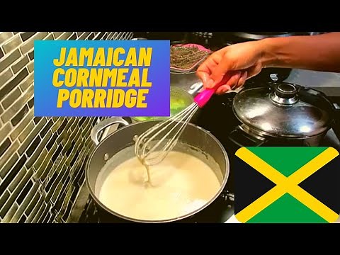 HOW TO MAKE CORNMEAL PORRIDGE | JAMAICAN STYLE