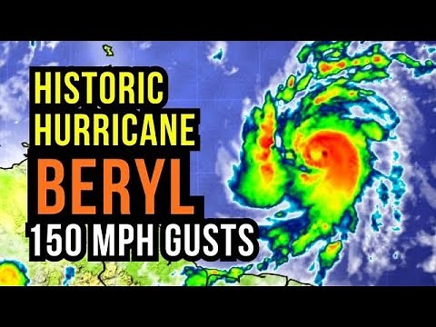 Hurricane Beryl will be a Major Hurricane...
