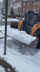 Our crew is still out cleaning parking lots! We are a full service provider..not just a mowing company. | Larson’s Lawn and Landscape LLC
